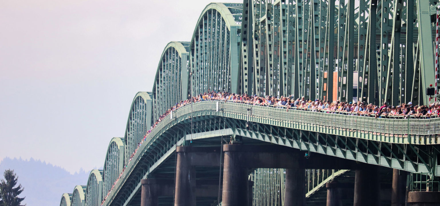 Hands Across the Bridge Increase Awareness & Celebrating Successes of